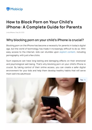 How to Block Porn on Your Child’s iPhone_ A Complete Guide for Parents _ Mobicip