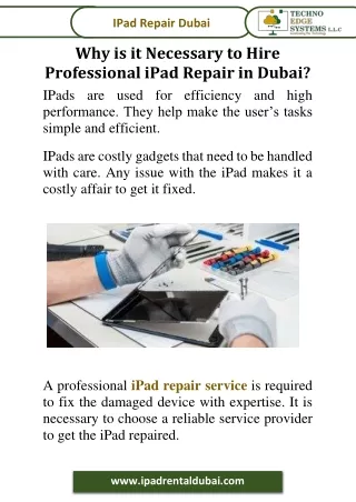 ipad repair dubai