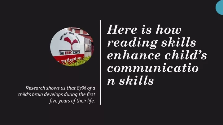 here is how reading skills enhance child s communication skills