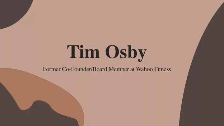 tim osby