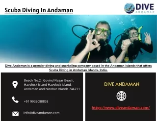 scuba diving in andaman