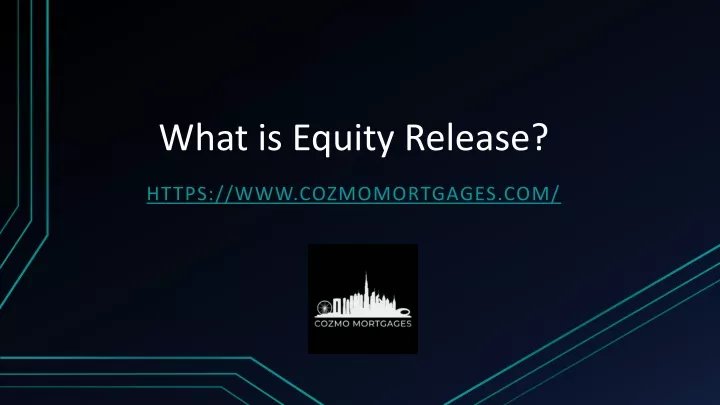 what is equity release