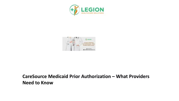 caresource medicaid prior authorization what