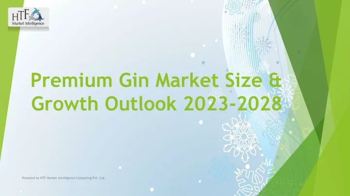 premium gin market size growth outlook 2023 2028