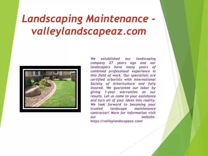 landscaping maintenance valleylandscapeaz com