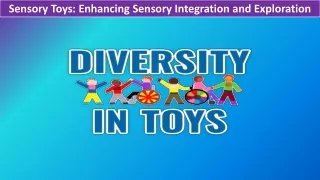 sensory toys enhancing sensory integration
