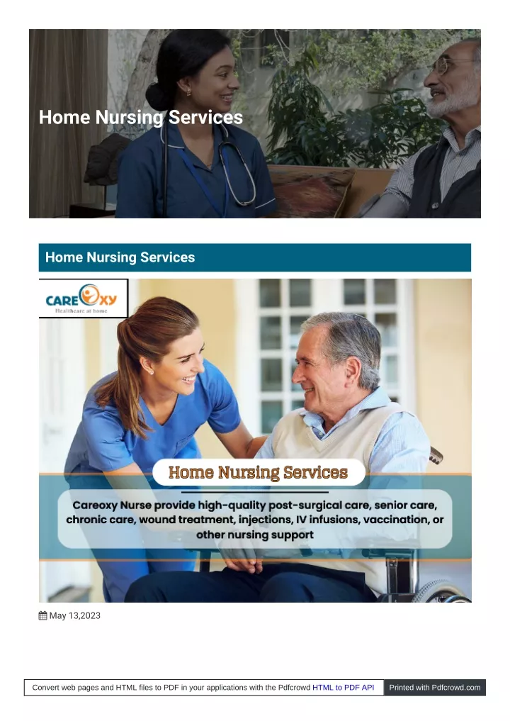 home nursing services