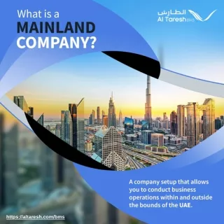 Mainland Company Formation in Dubai