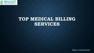 Top Medical Billing Services