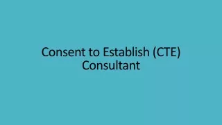 CTE Consultants in India