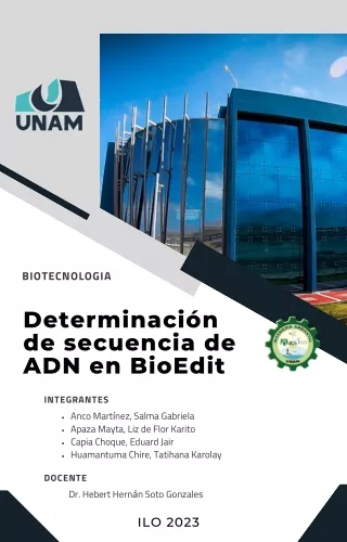 Determinacion de secuencia de ADN con Bioedit-GRUPO4A