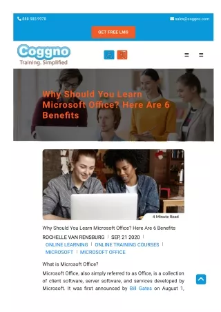 Why Should You Learn Microsoft Office? Here Are 6 Benefits | Blog