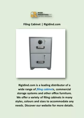 Filing Cabinet | Rigidind.com