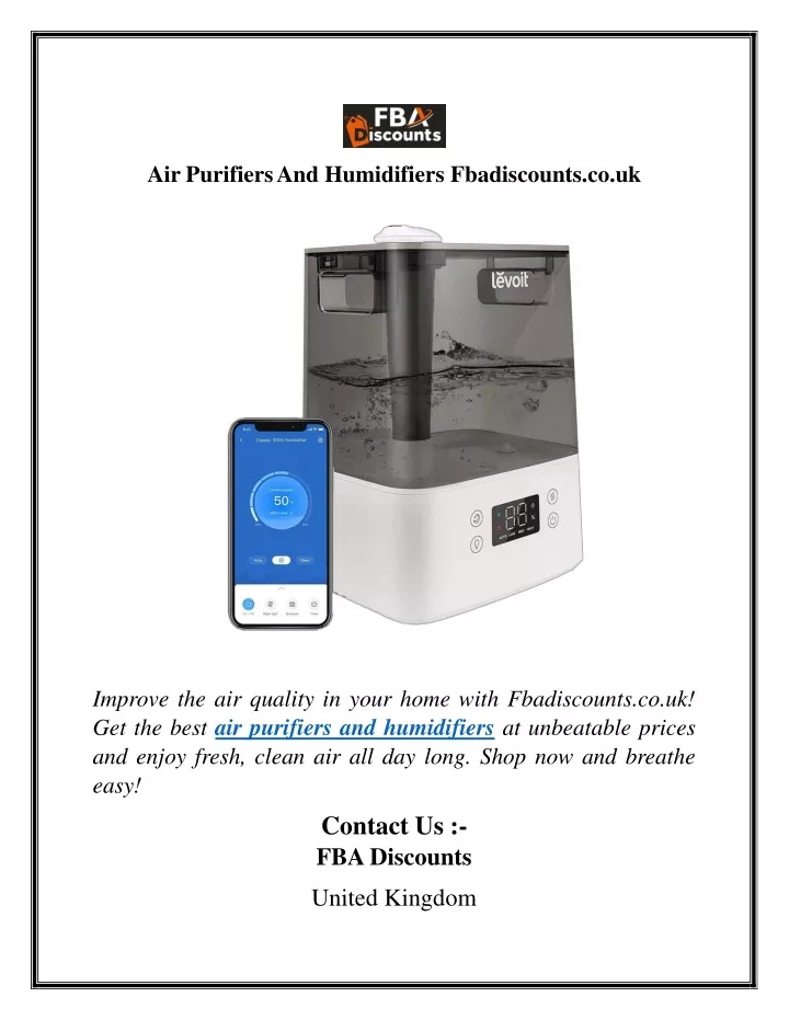 air purifiers and humidifiers fbadiscounts co uk