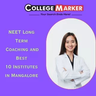 NEET Long Term Coaching and Best 10 Institutes in Mangalore