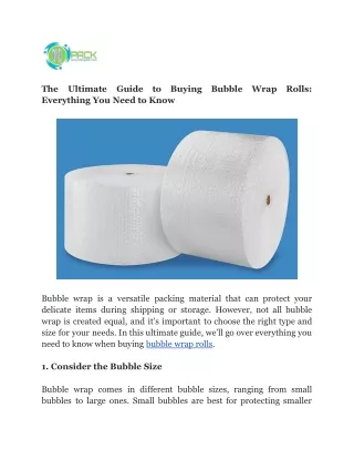 The Ultimate Guide to Buying Bubble Wrap Rolls_ Everything You Need to Know (1)