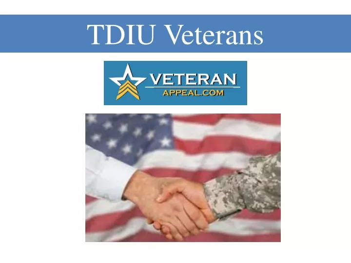 tdiu veterans