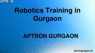 Robotics Training in Gurgaon