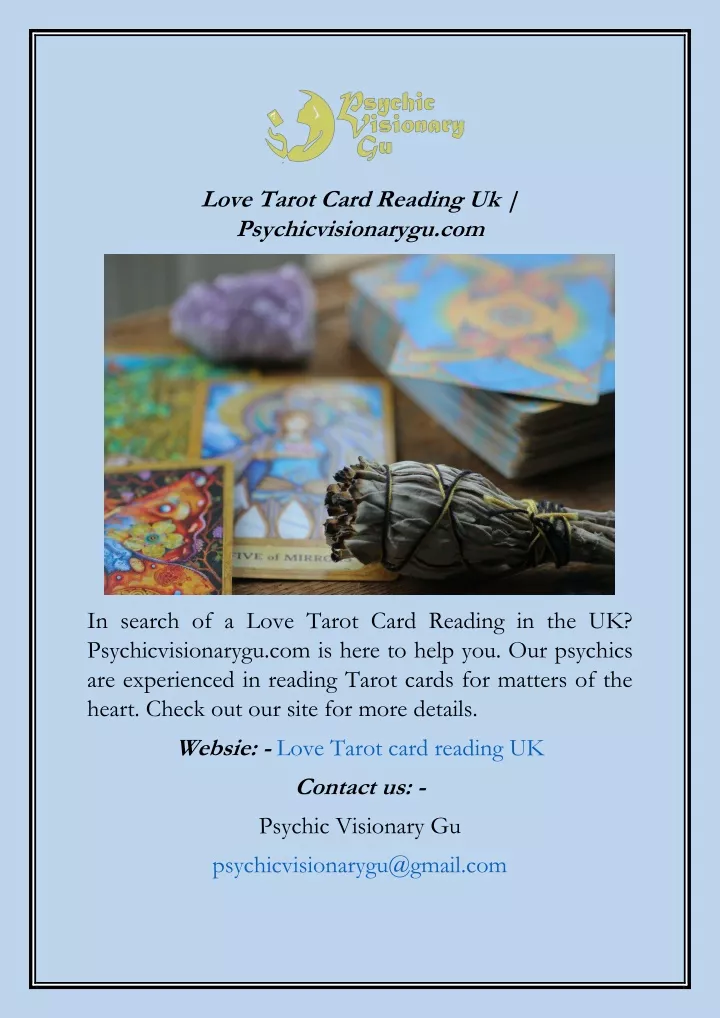 love tarot card reading uk psychicvisionarygu com