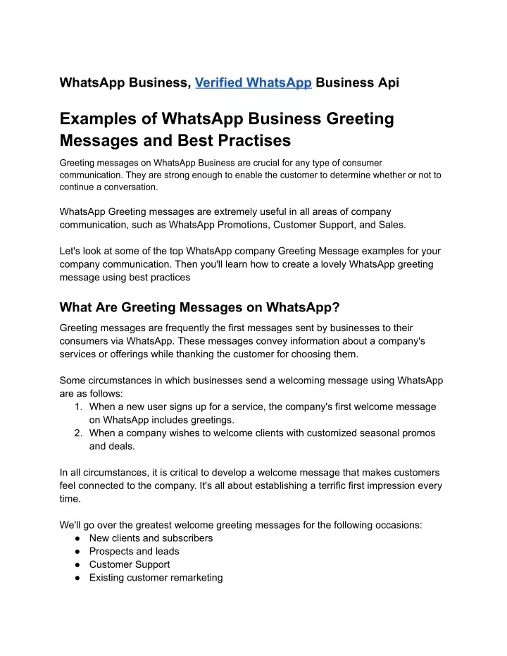 whatsapp business verified whatsapp business api