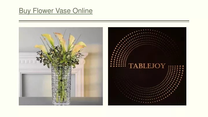 buy flower vase online