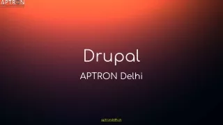 Drupal Course in Delhi