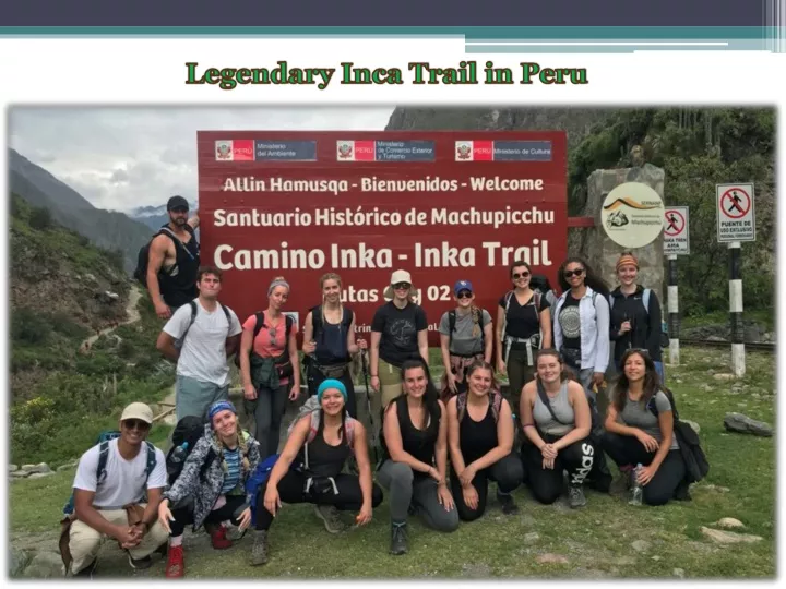 legendary inca trail in peru