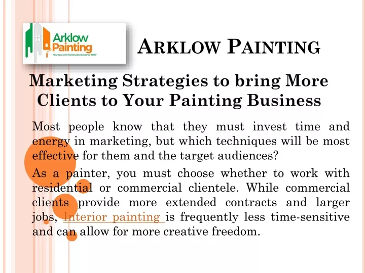 arklow painting