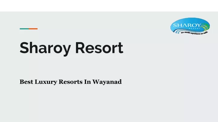 sharoy resort