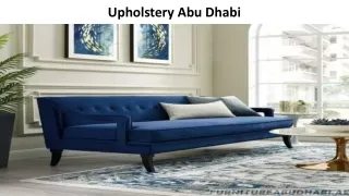 Upholstery Abu Dhabi