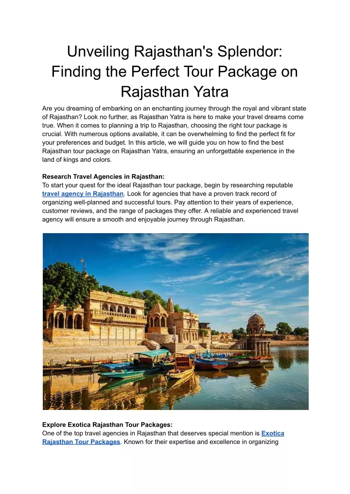 unveiling rajasthan s splendor finding