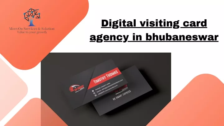 digital visiting card agency in bhubaneswar