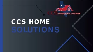 Deck Repair - CCS Home Solutions