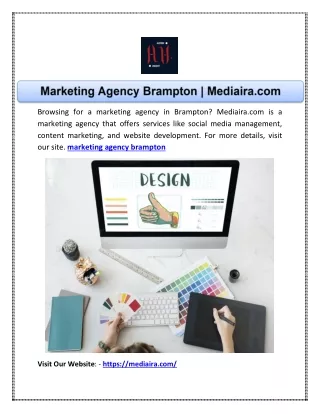 Marketing Agency Brampton | Mediaira.com