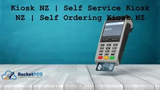 Self Ordering Kiosk NZ