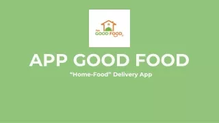 app good food ppt