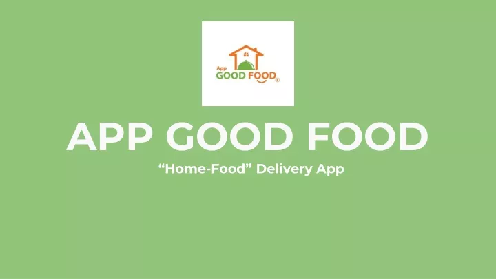 app good food