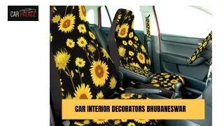 Car Interior Decorators Bhubaneswar