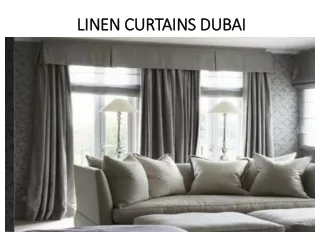 LINEN CURTAINS DUBAI