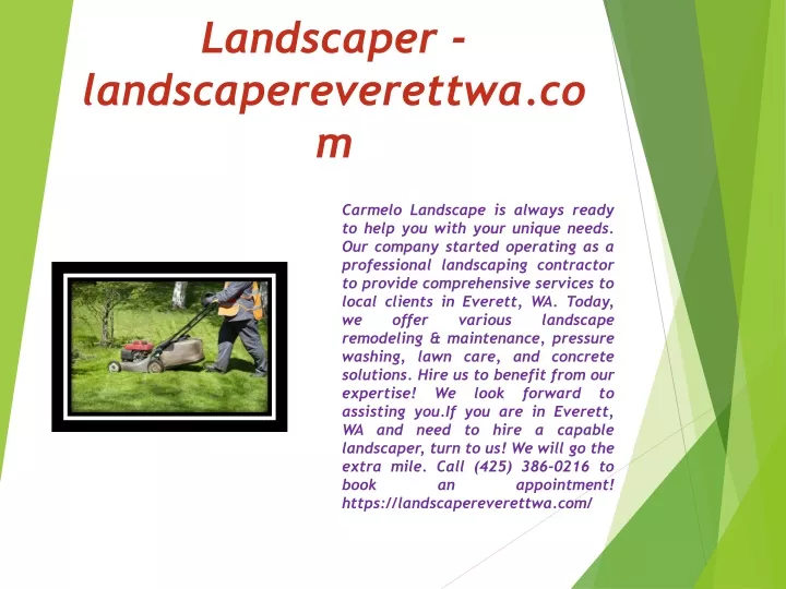 landscaper landscapereverettwa com