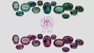 Buy Top Quality Natural Alexandrite Gemstones at: mjandgems.com