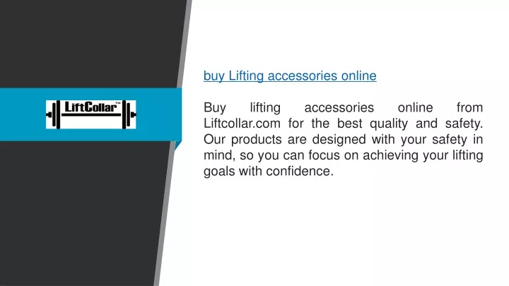 buy lifting accessories online buy lifting