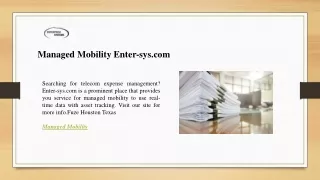 managed mobility enter sys com