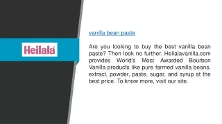 Buy Vanilla Bean Paste  Heilala Vanilla