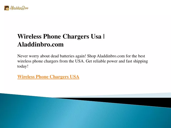 wireless phone chargers usa aladdinbro com never