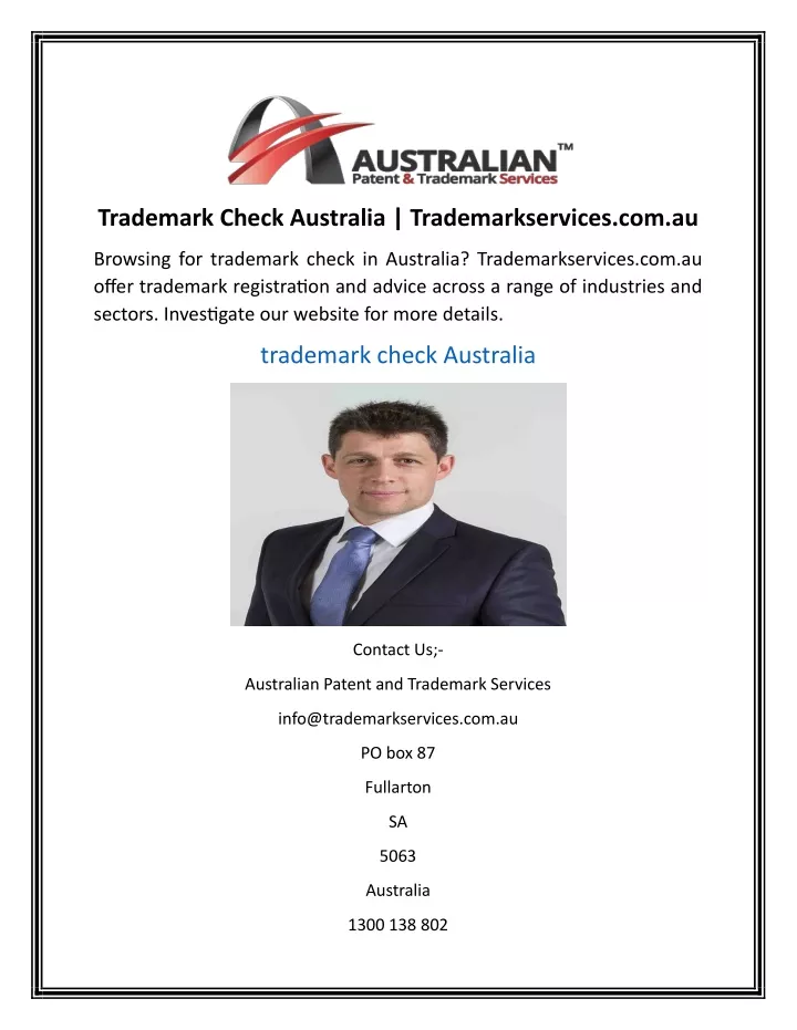 trademark check australia trademarkservices com au