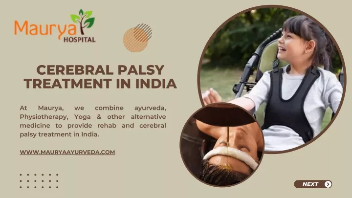 cerebral palsy treatment in india