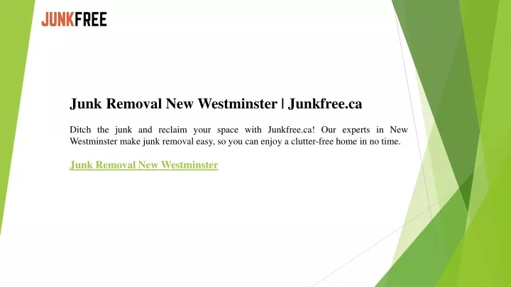 junk removal new westminster junkfree ca ditch