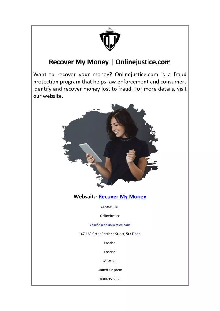 recover my money onlinejustice com