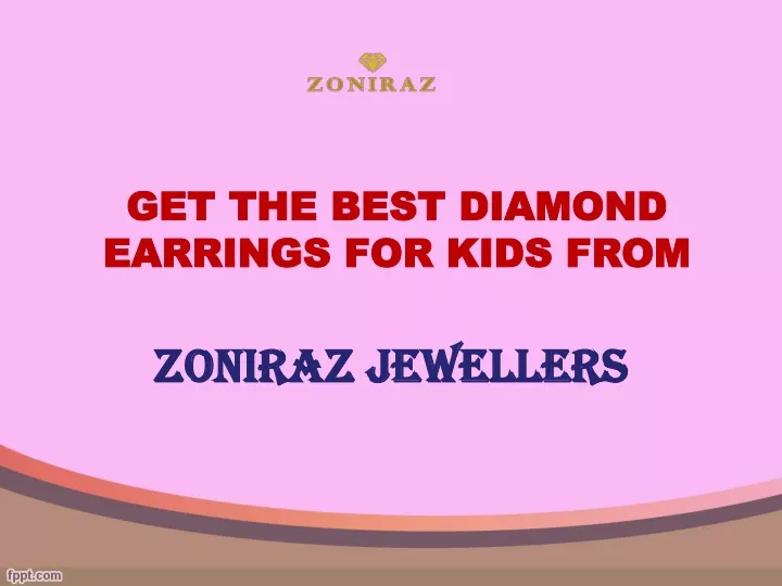 get the best diamond earrings for kids from